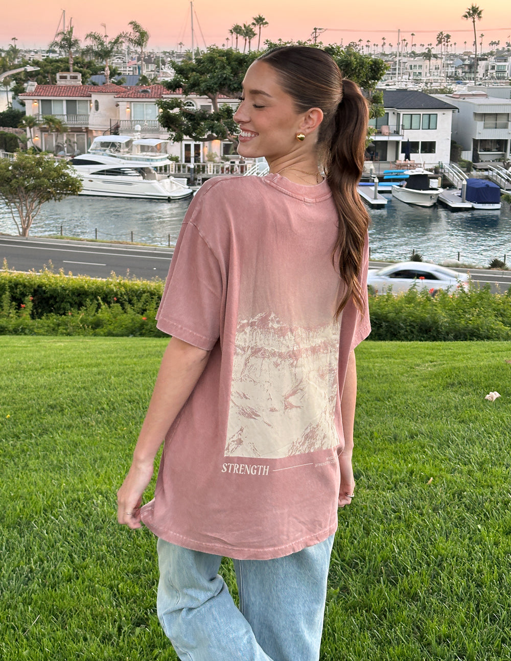Elevated Faith Strength Unisex Tee — packaging