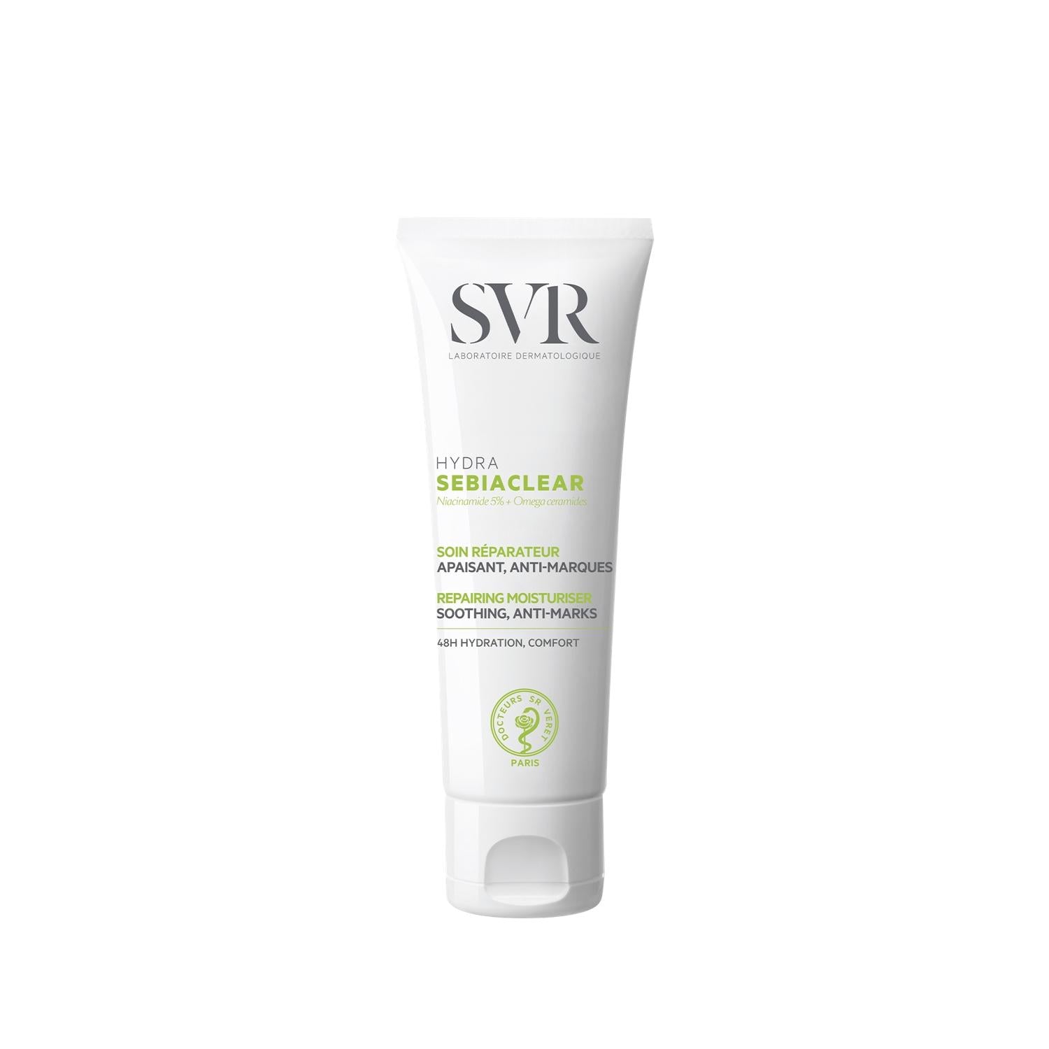SVR Sebiaclear Acne Treatment Moisturizer: Hydrate & Clear Acne-Prone Skin | Non-Comedogenic Face Cream, 40ml
