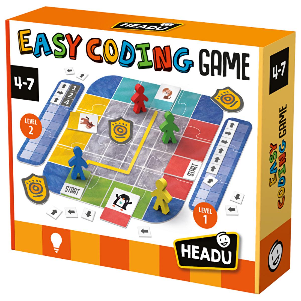 Headu Easy Coding Game for Kids Aged 4-8 - Educational Toy for STEM Learning & Problem-Solving Skills