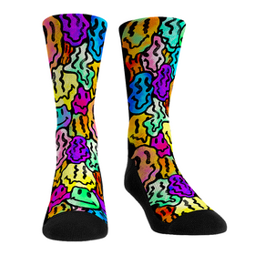 Rock 'Em Socks Melted Smiley