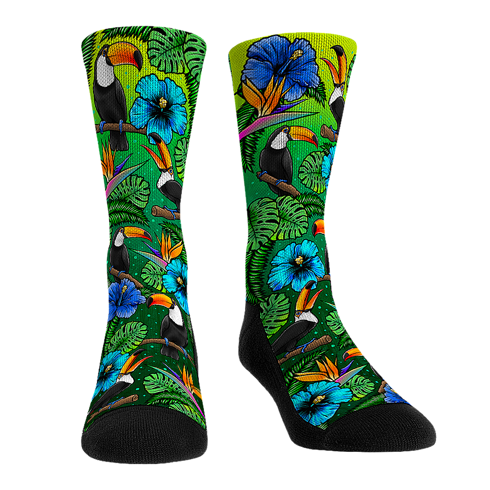 Rock 'Em Socks Rock 'Em Socks Toucan Floral — main product shot