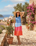 Summer Color Block Dress