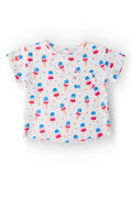 Mila & Rose ® Summer Sweets Ruffle Pocket Tee — main product shot