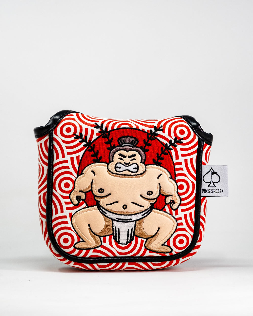 Pins and Aces Sumo - Mallet Putter Cover — fabric or material detail