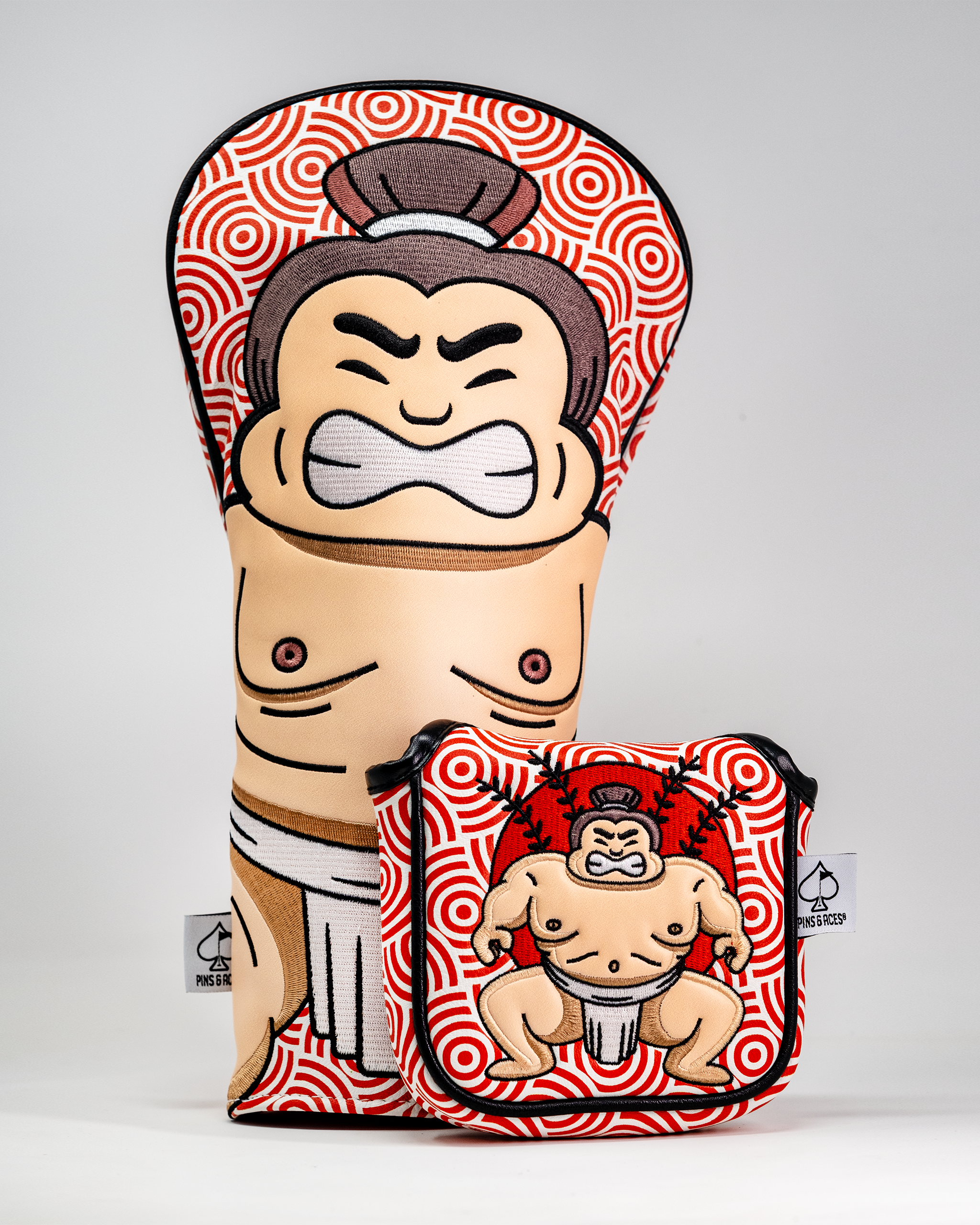 Pins and Aces Sumo - Mallet Putter Cover — lifestyle context