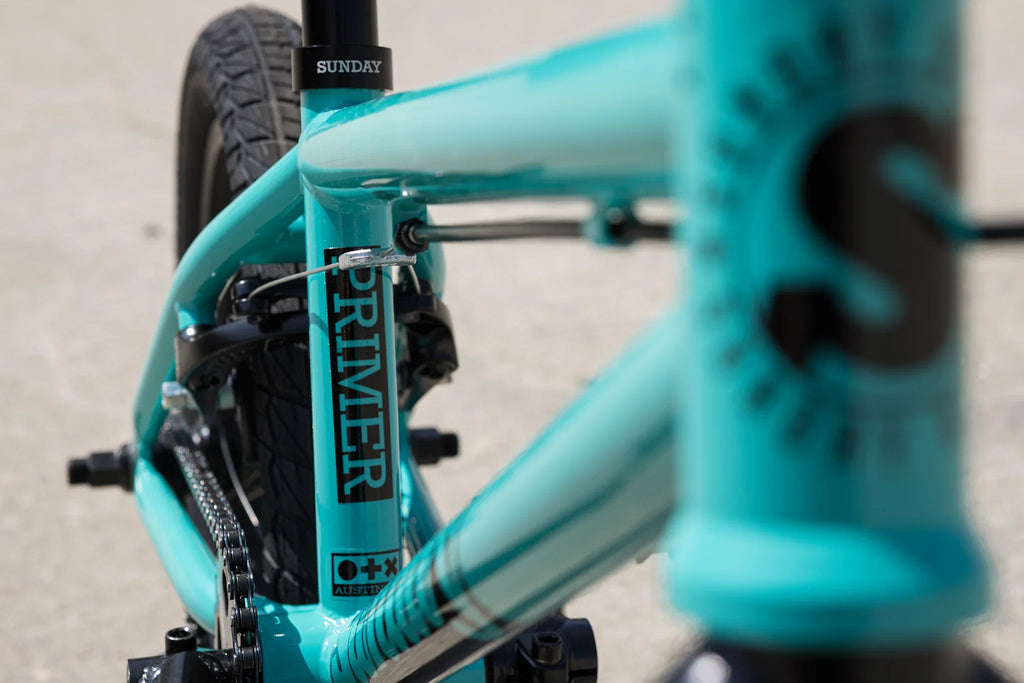 Sunday Primer 16″ Complete BMX Bike - Gloss Turquoise