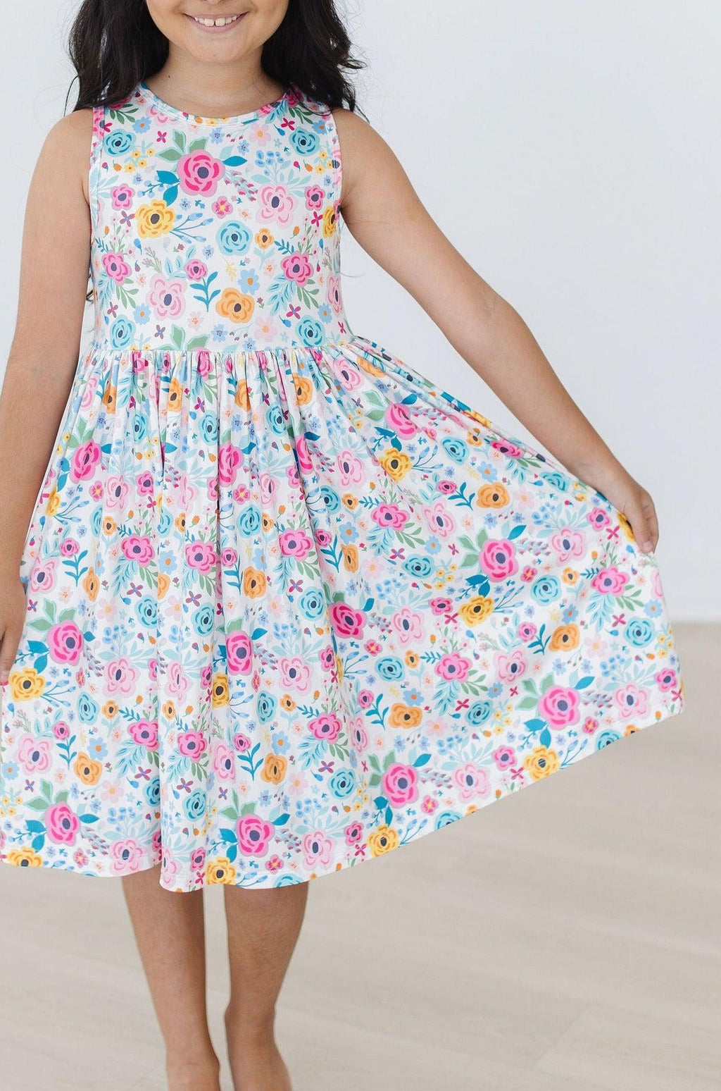 Mila & Rose ® SALE Sunshine Blooms Tank Twirl Dress — lifestyle context