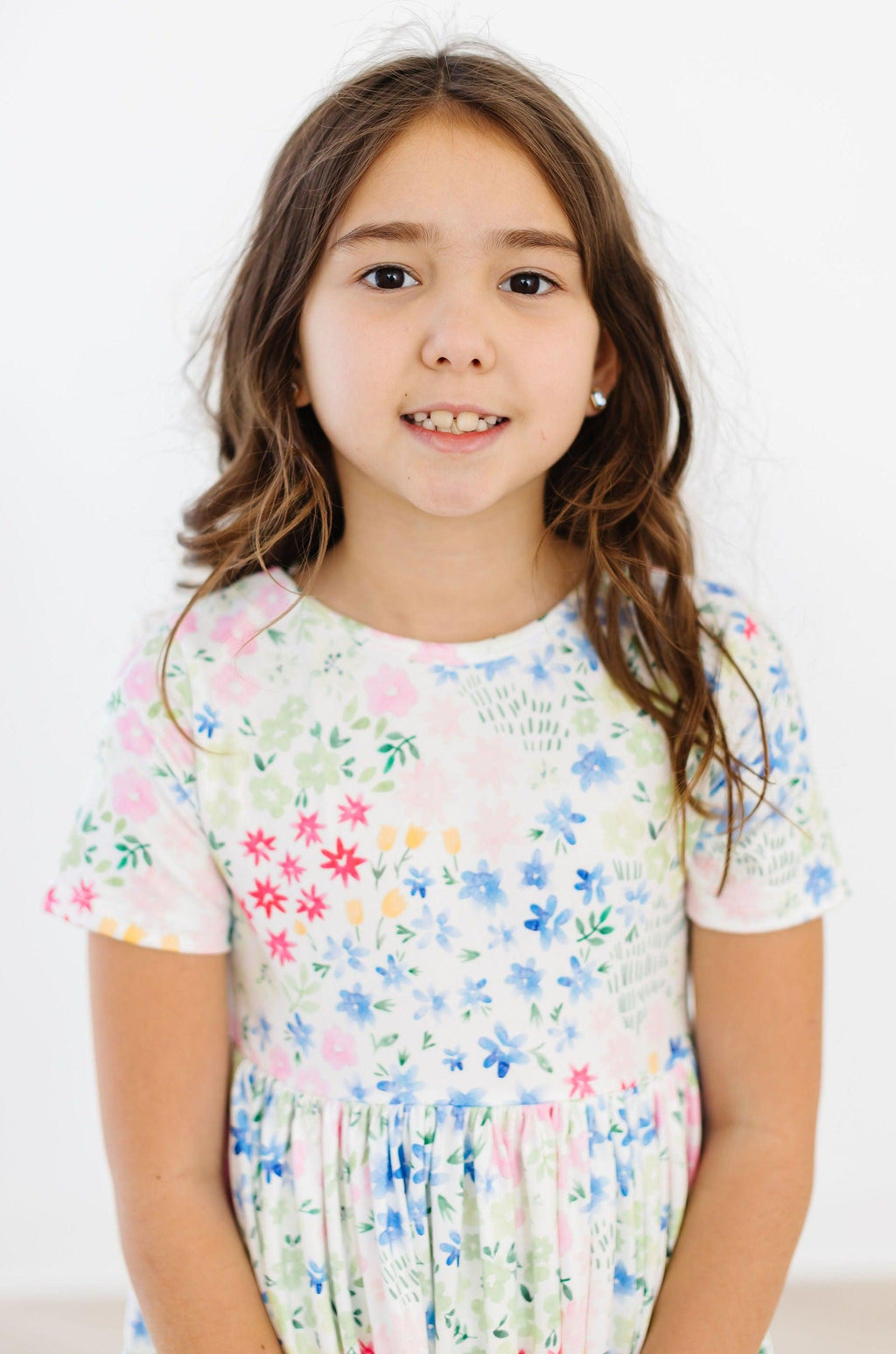 Mila & Rose ® Sunshine Meadows S/S Pocket Twirl Dress — lifestyle context