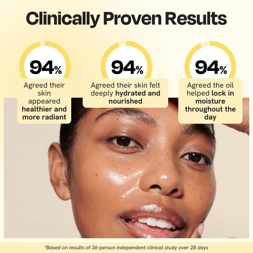 Gleamin Supernutrient Oil — lightweight brightening facial oil