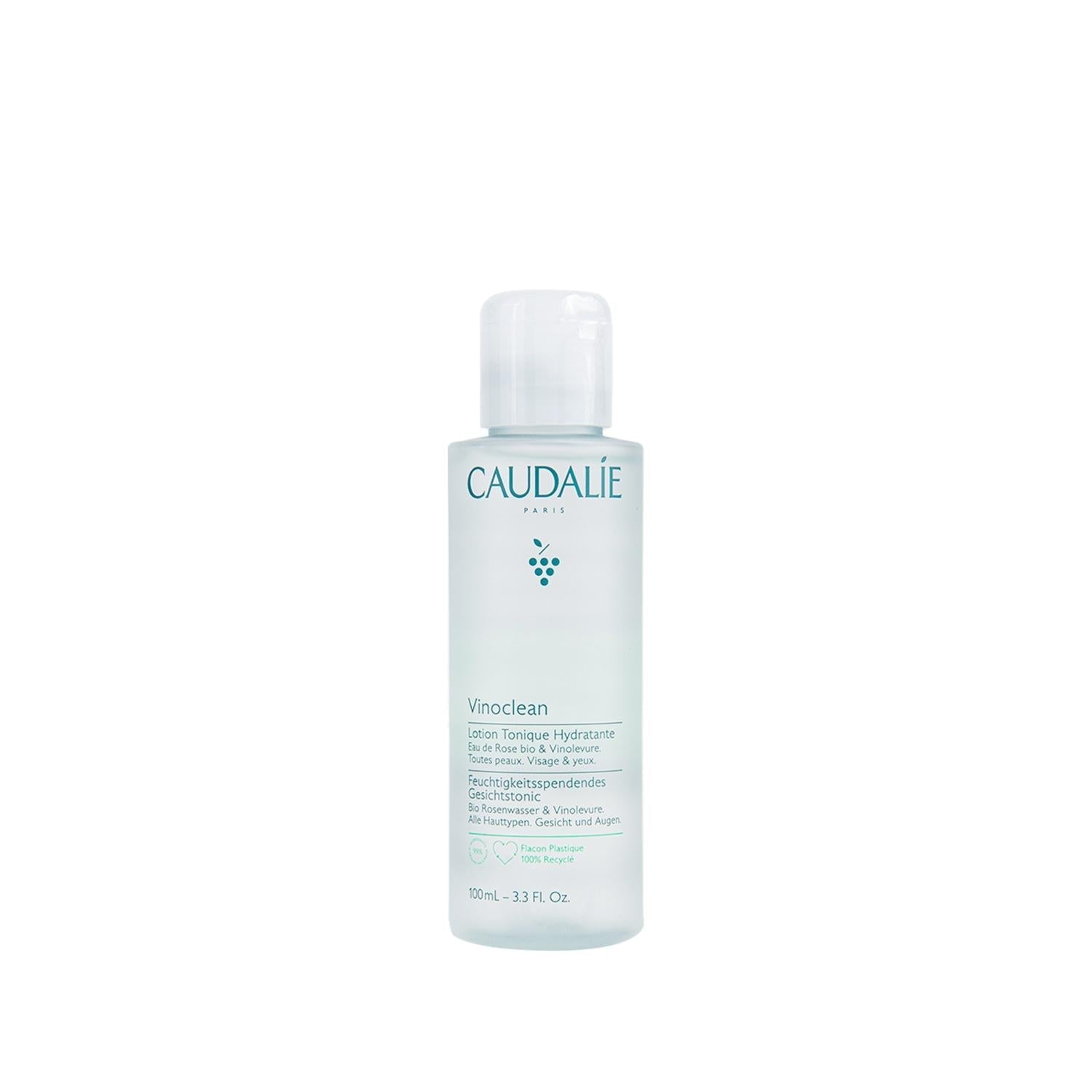 Caudalie Vinoclean Moisturizing Toner 100ml - Hydrating Skincare for Dry & Sensitive Skin