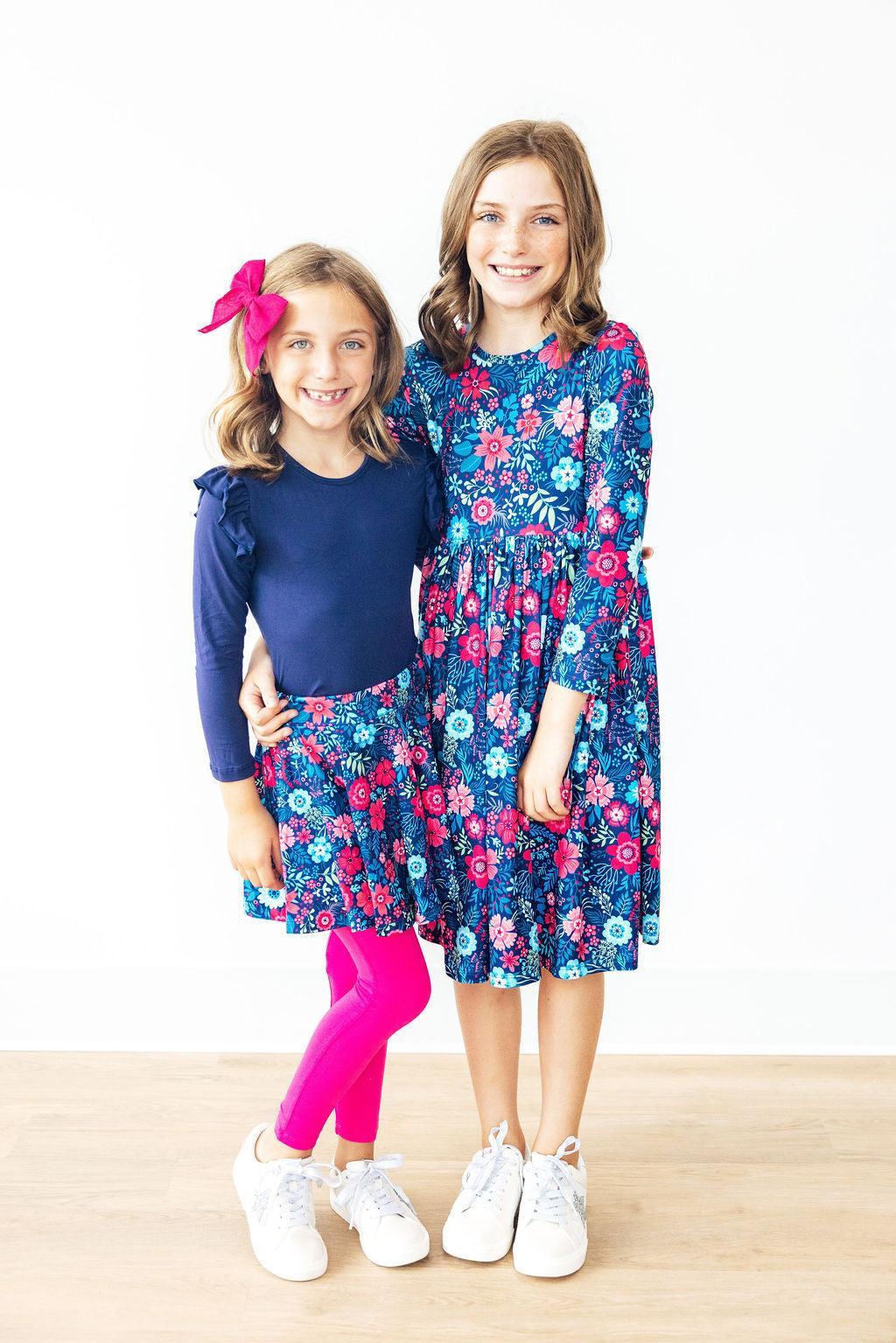 Mila & Rose ® Sweet Gardenia Twirl Skegging — detail close-up