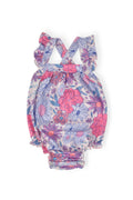 Mila & Rose ® Sweet Springtime Ruffle Cross Back Romper — main product shot