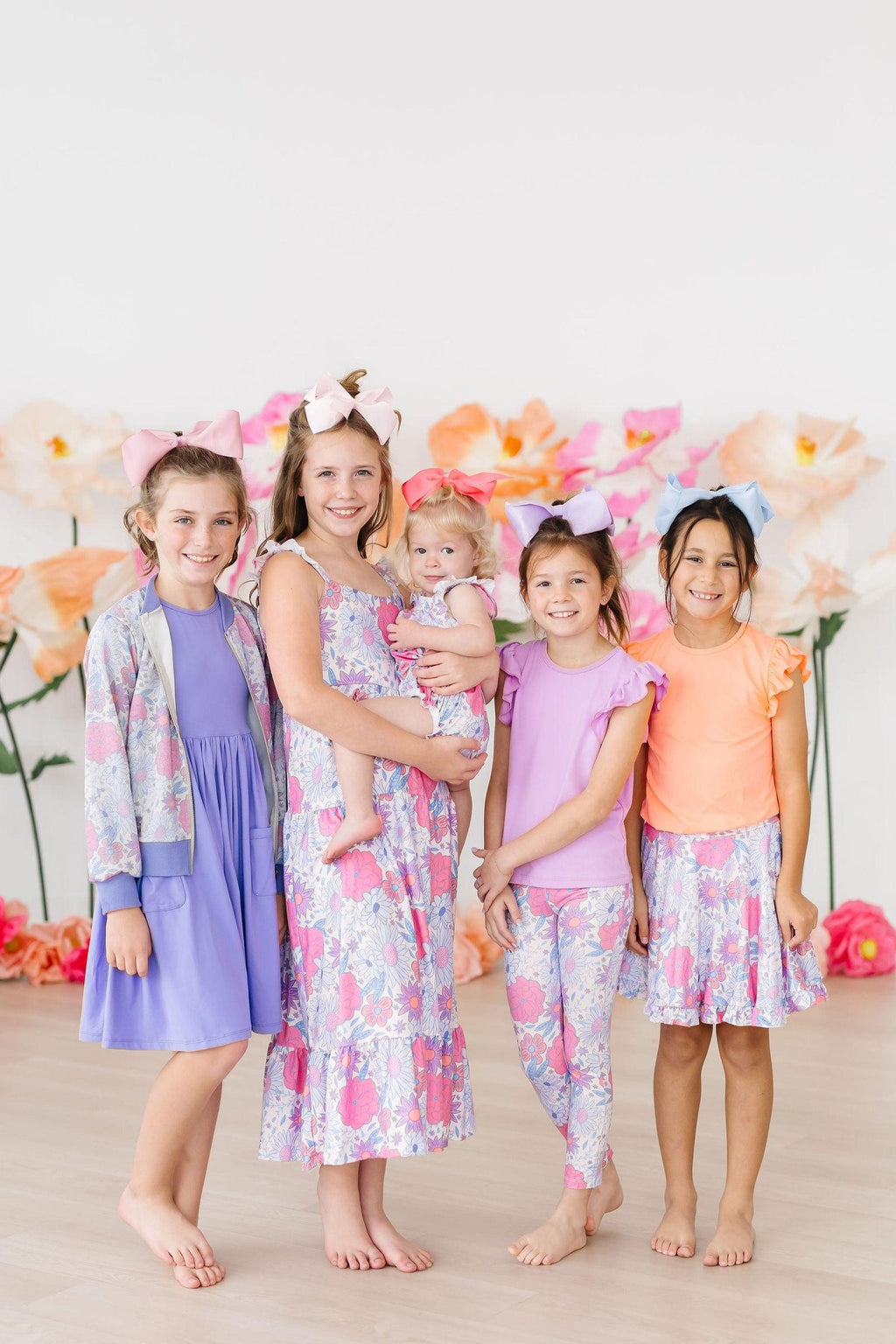 Mila & Rose ® Sweet Springtime Ruffle Maxi Dress — in-use photo