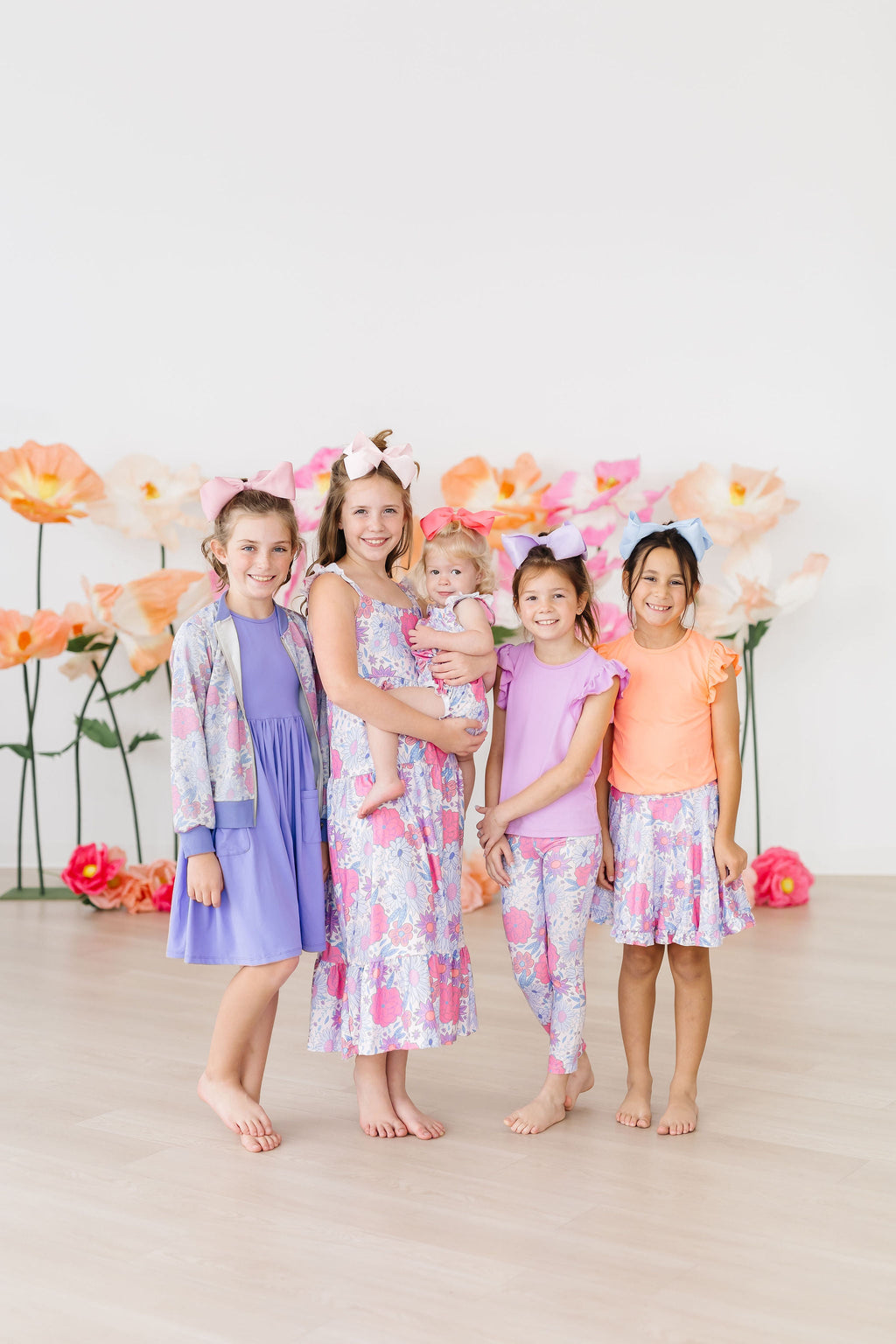 Mila & Rose ® Sweet Springtime Ruffle Twirl Skort — lifestyle context
