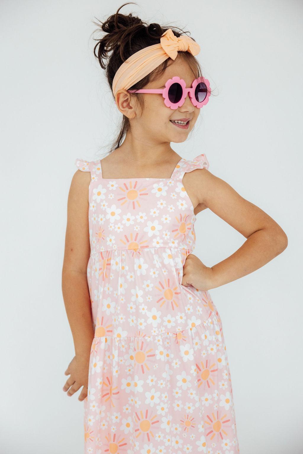 Mila & Rose ® Sweet & Sunny Ruffle Maxi Dress — alternative angle