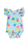Mila & Rose ® Sweet Treat S/S Flutter Bodysuit — main product shot