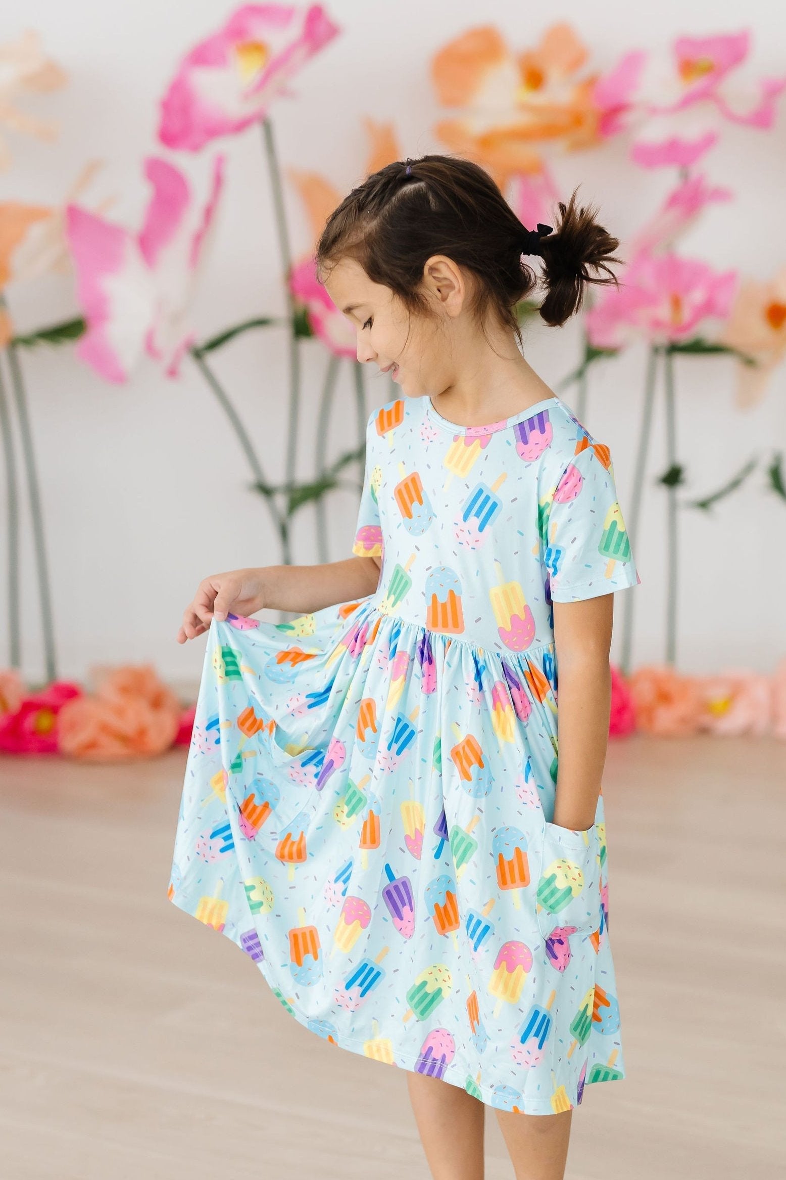 Mila & Rose ® Sweet Treat S/S Pocket Twirl Dress — main product shot