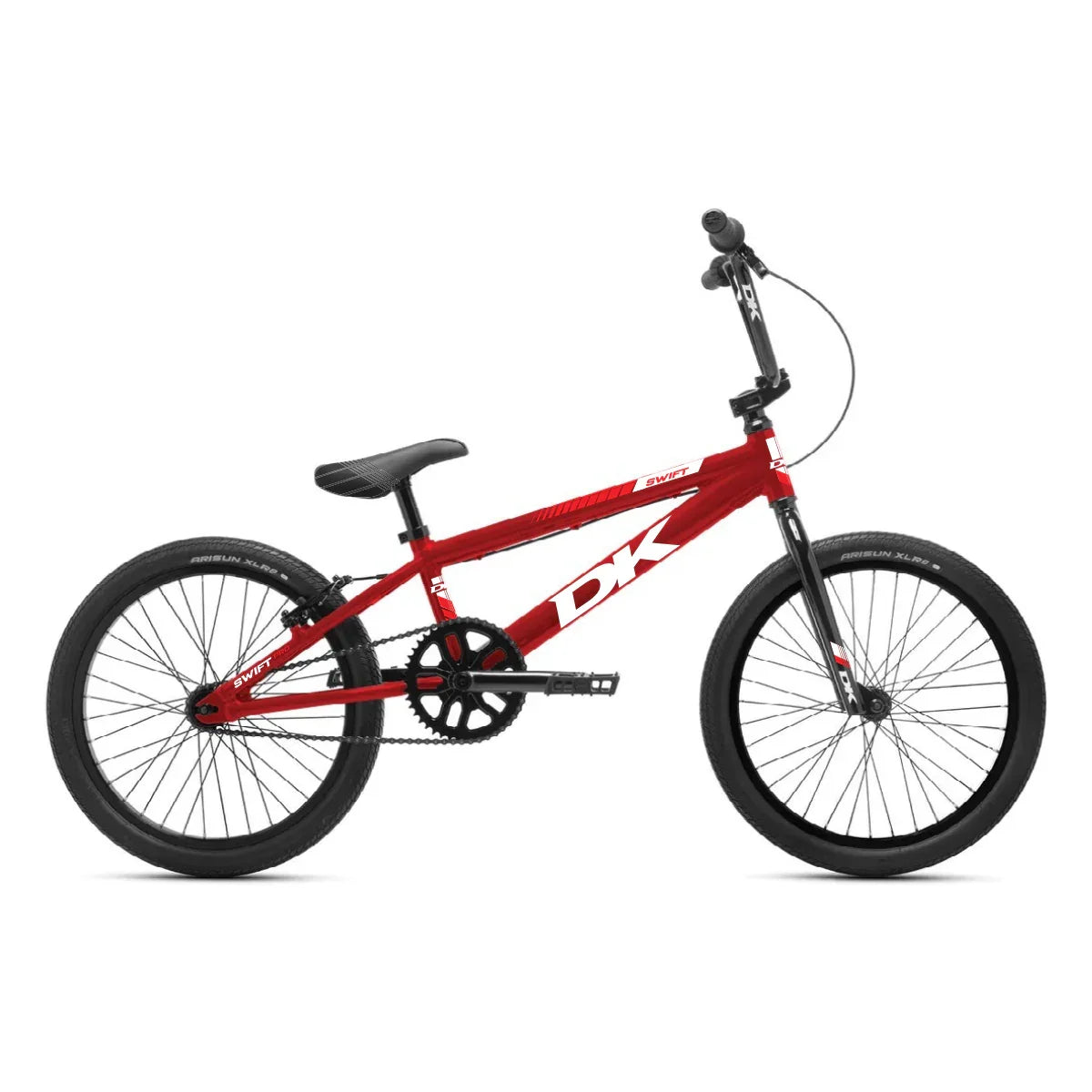 DK Swift Junior 20″ V2 Complete BMX Race Bike - Gloss Red **PRE-ORDER** by Skates USA