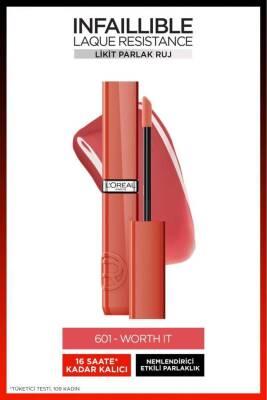 L'Oreal Paris Infallible Liquid Lipstick: High-Shine, Long-Lasting Nude Lip Color for Comfortable All-Day Wear