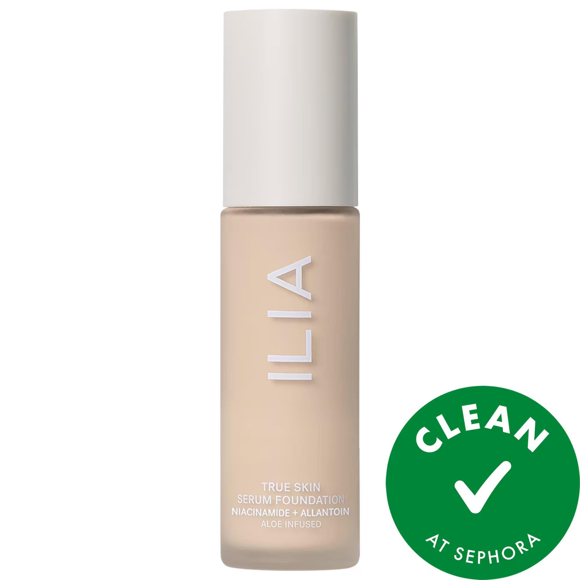 True Skin Serum Foundation - Vegan, Cruelty-Free, Niacinamide Liquid Foundation for Sensitive Skin