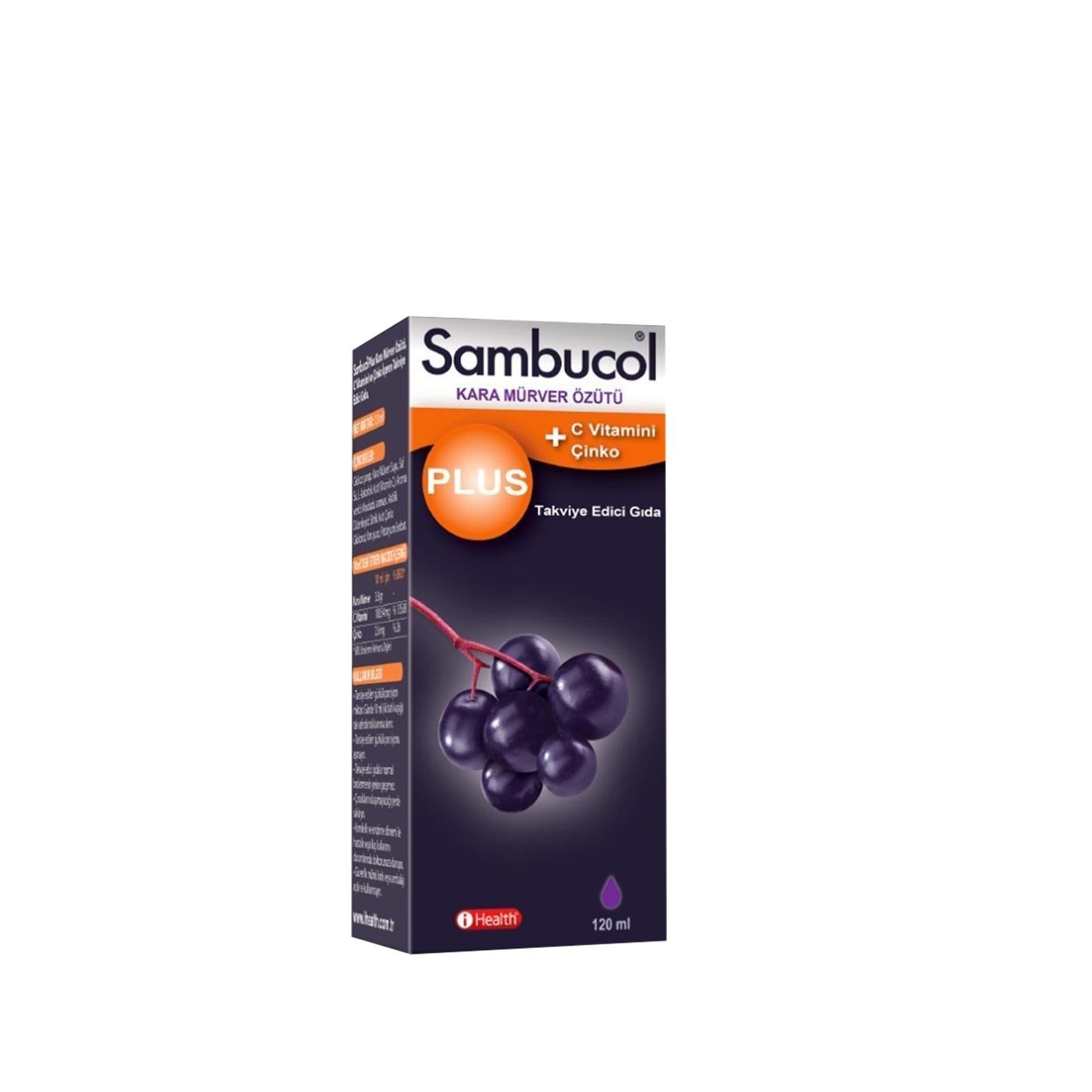 Sambucol Black Elderberry Syrup for Immune System Support - 4.06 fl oz