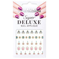 Glossy Blossom Nail Sticker - Easy DIY Nail Art Decoration, Glossy Finish, Dazzling Designs