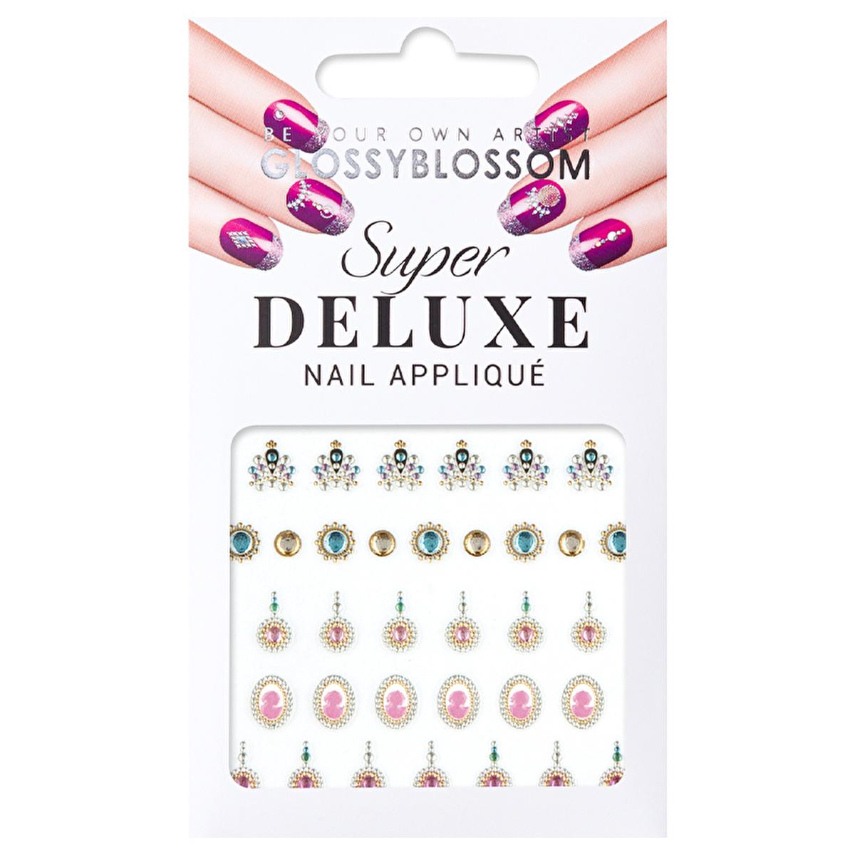 Glossy Blossom Nail Sticker - Easy DIY Nail Art Decoration, Glossy Finish, Dazzling Designs