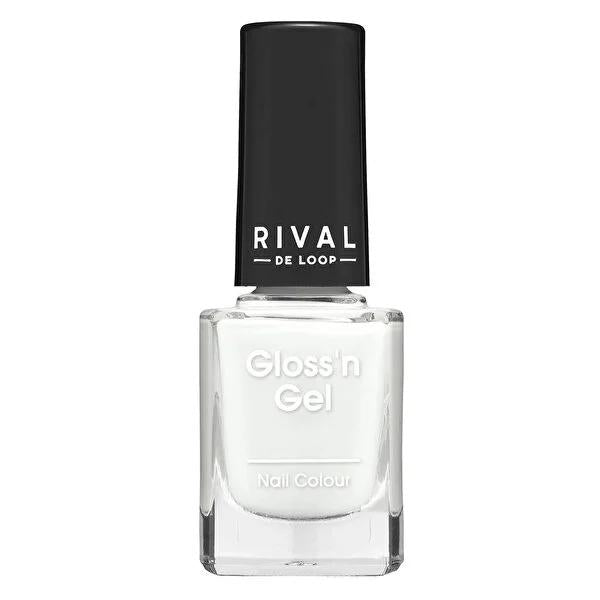 Rival de Loop Gloss'n Gel Long Lasting Lip Gloss No.01 - High Coverage, Shiny Finish, 0.36 fl oz