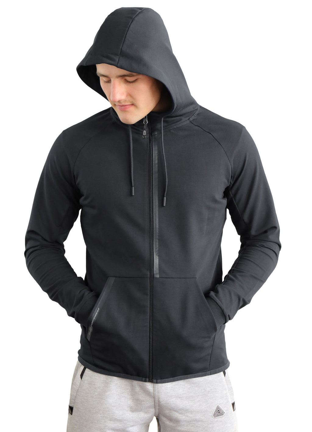 All-Day Comfort Hooded Sweatshirt Slim Fit – SCR Sportswear, view 6