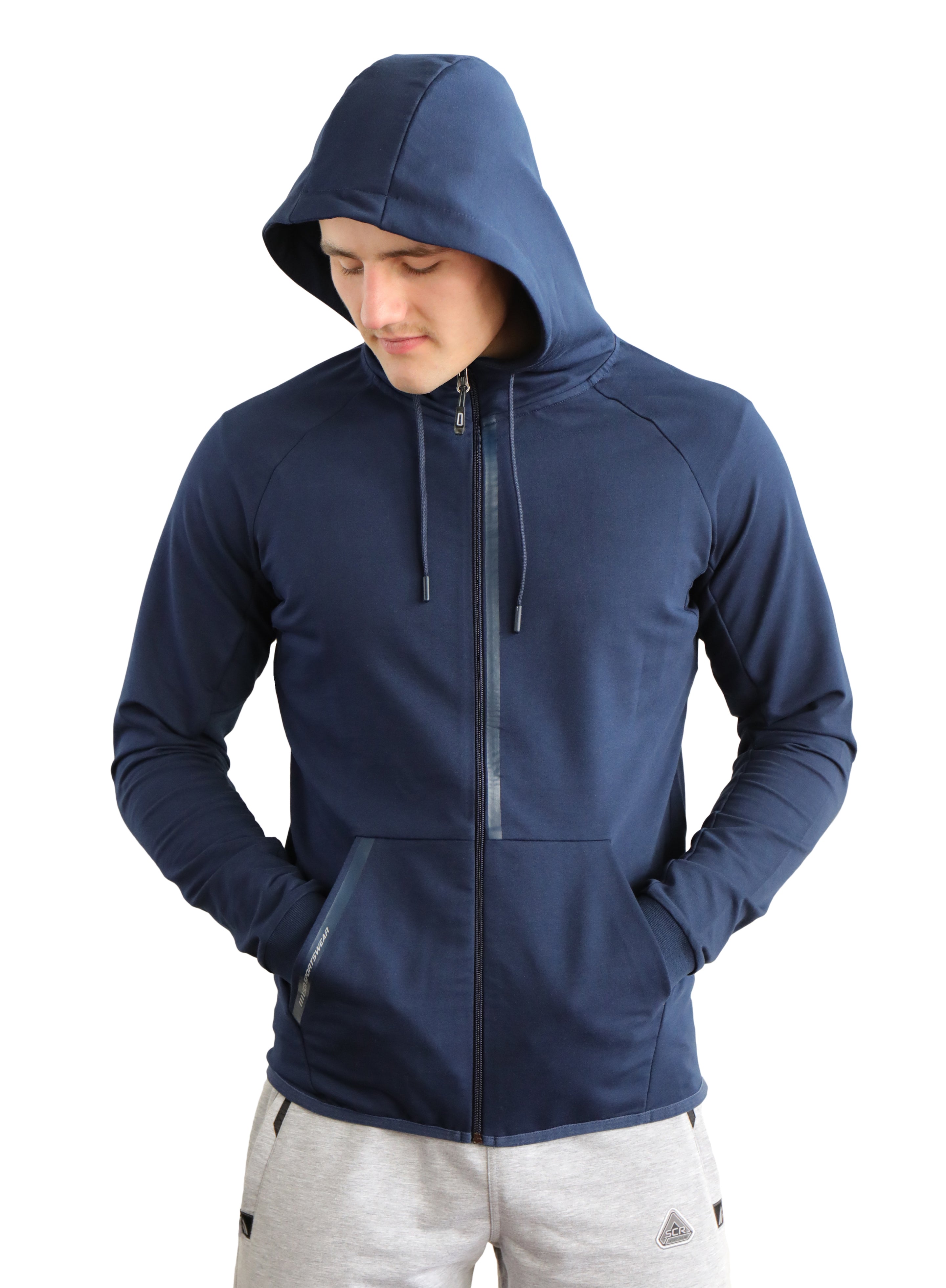 All-Day Comfort Hooded Sweatshirt Slim Fit – SCR Sportswear, view 17