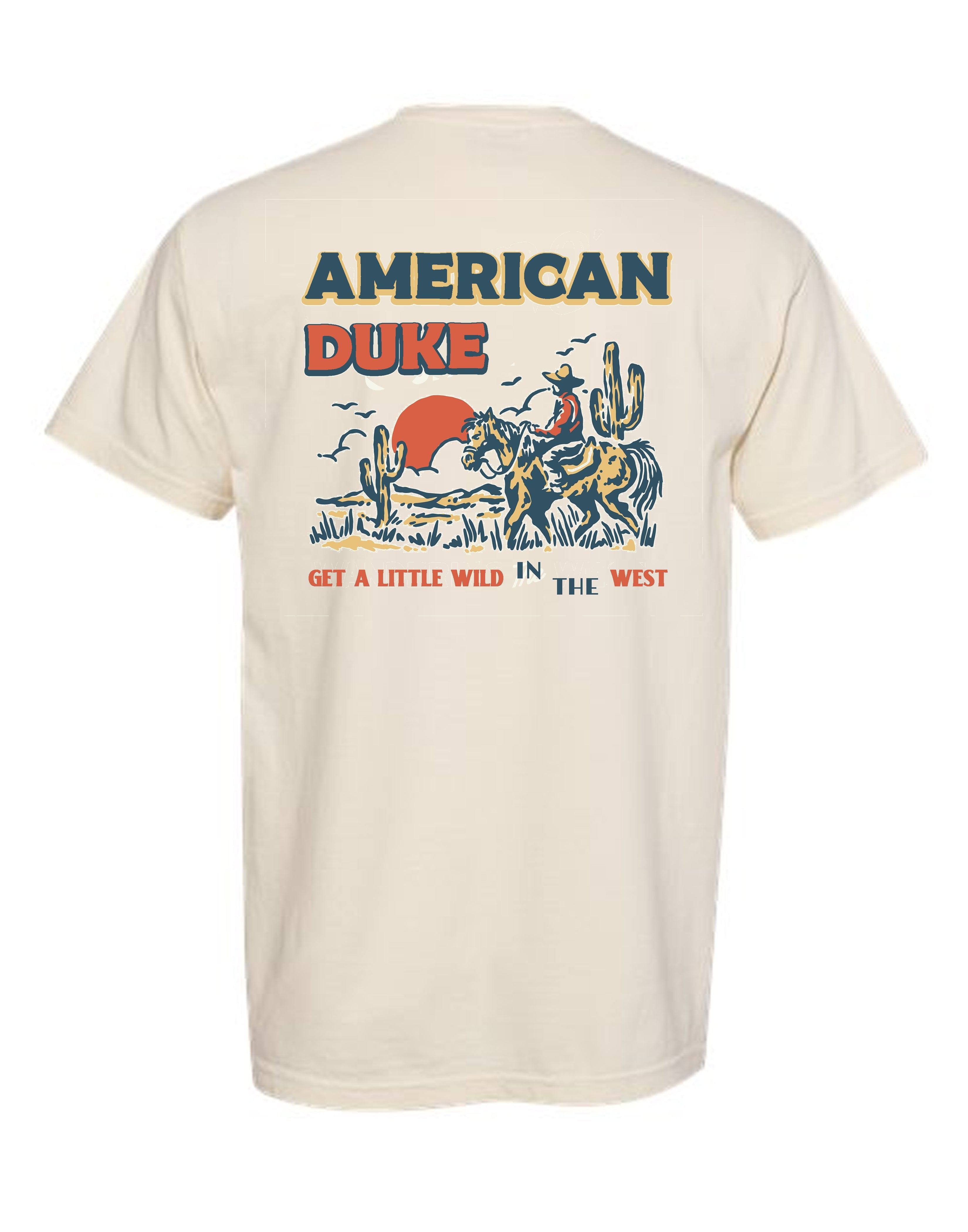 American Duke Apparel Company Wild in the West T-Shirt — main product shot
