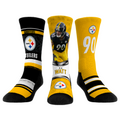 Rock 'Em Socks Rock 'Em Socks T.J. Watt - Pittsburgh Steelers  - Pro 3-Pack — main product shot