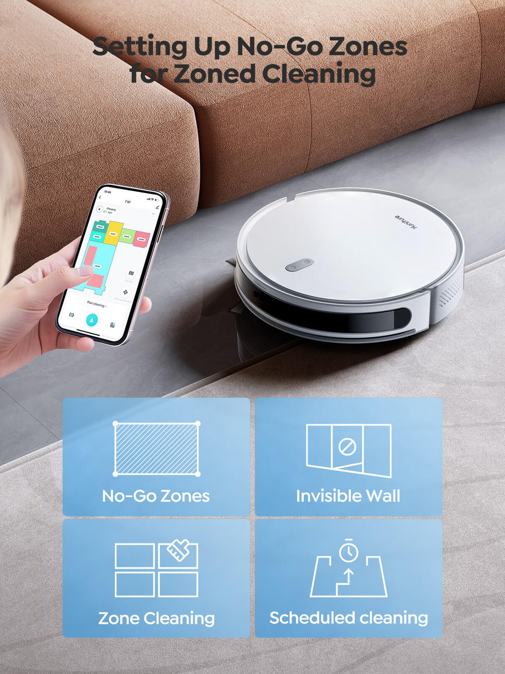 【New Arrivals】Honiture T10 Robot Vacuum, view 8