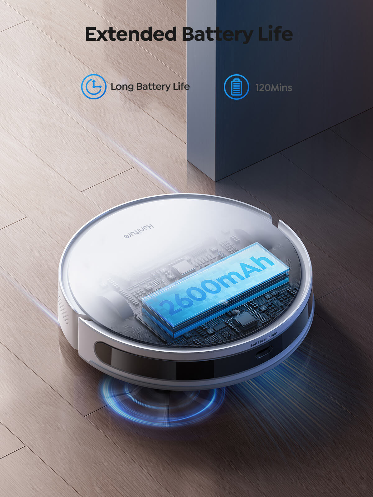 【New Arrivals】Honiture T10 Robot Vacuum, view 7