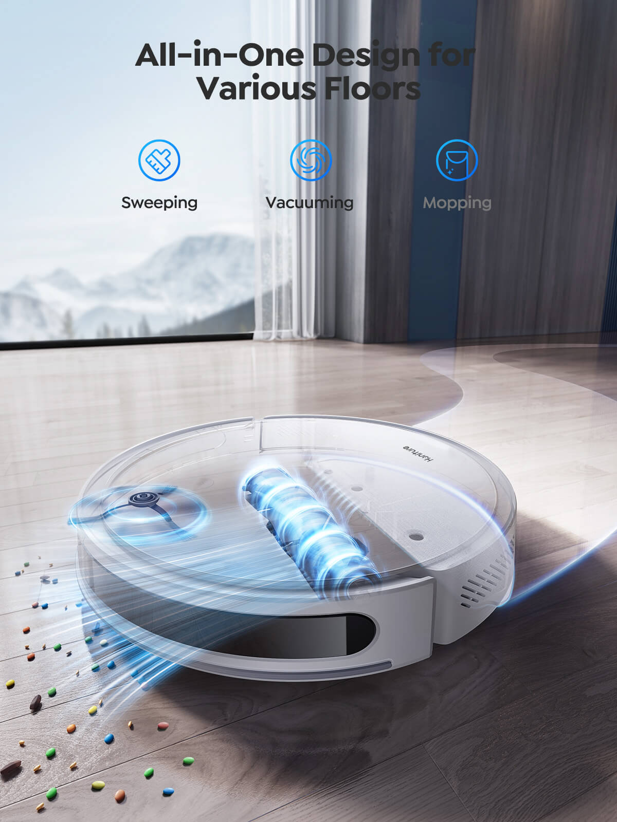 【New Arrivals】Honiture T10 Robot Vacuum, view 5