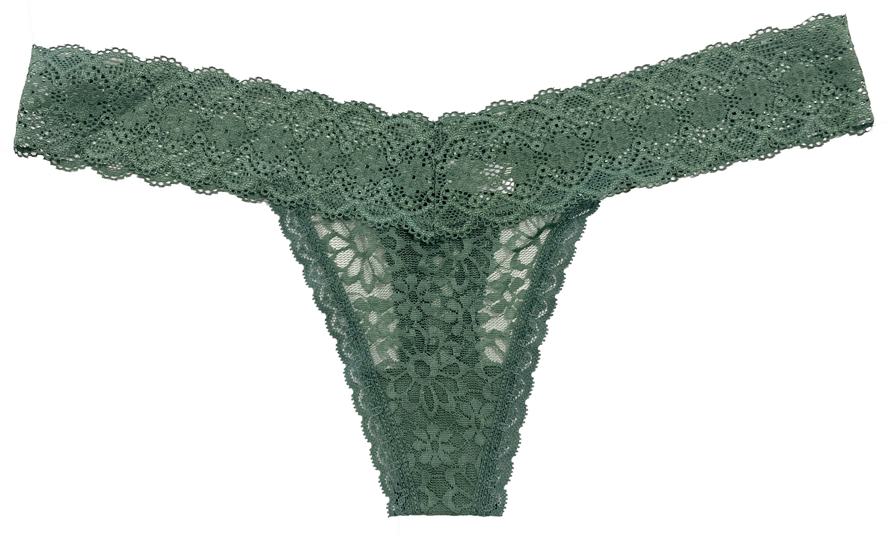 Love Libby Panties V-Front Lace Thong — side view