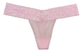 Mesh and Lace Classic Thong XS- 2X - Buy More Save More