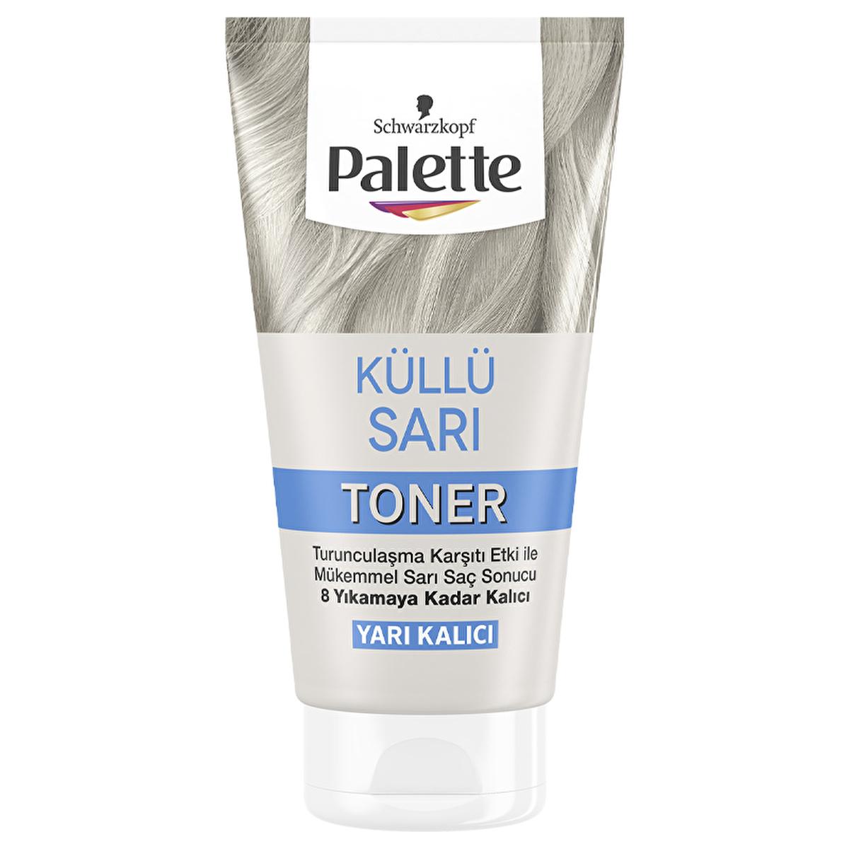 Palette Ash Blonde Toner 150 ml - Professional Blonde Hair Toner for Cool, Ash Blonde Effect
