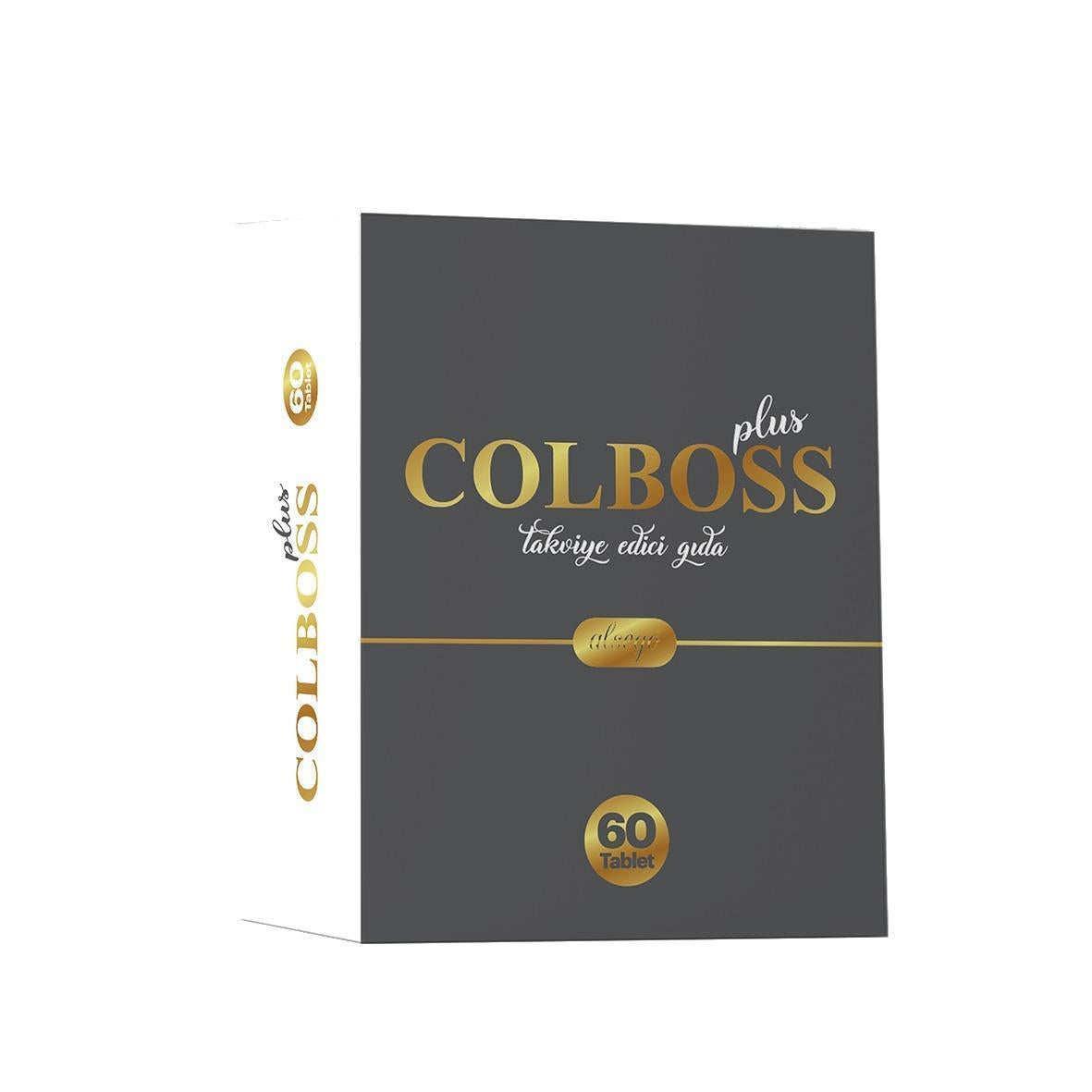 Colboss Plus 60 Tablets - Enhanced Health Supplement for Adults - 1 Month Supply, Plus Formula, Easy-to-Swallow Tablets