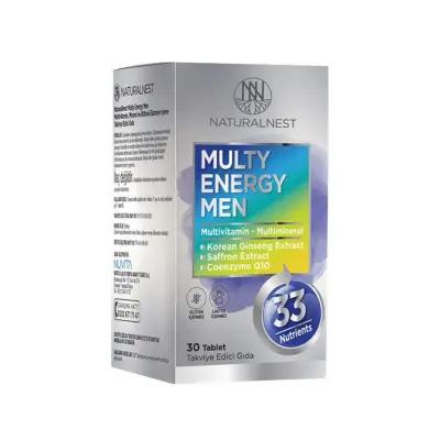Naturalnest Multi Energy Men: Daily Multivitamin Supplement