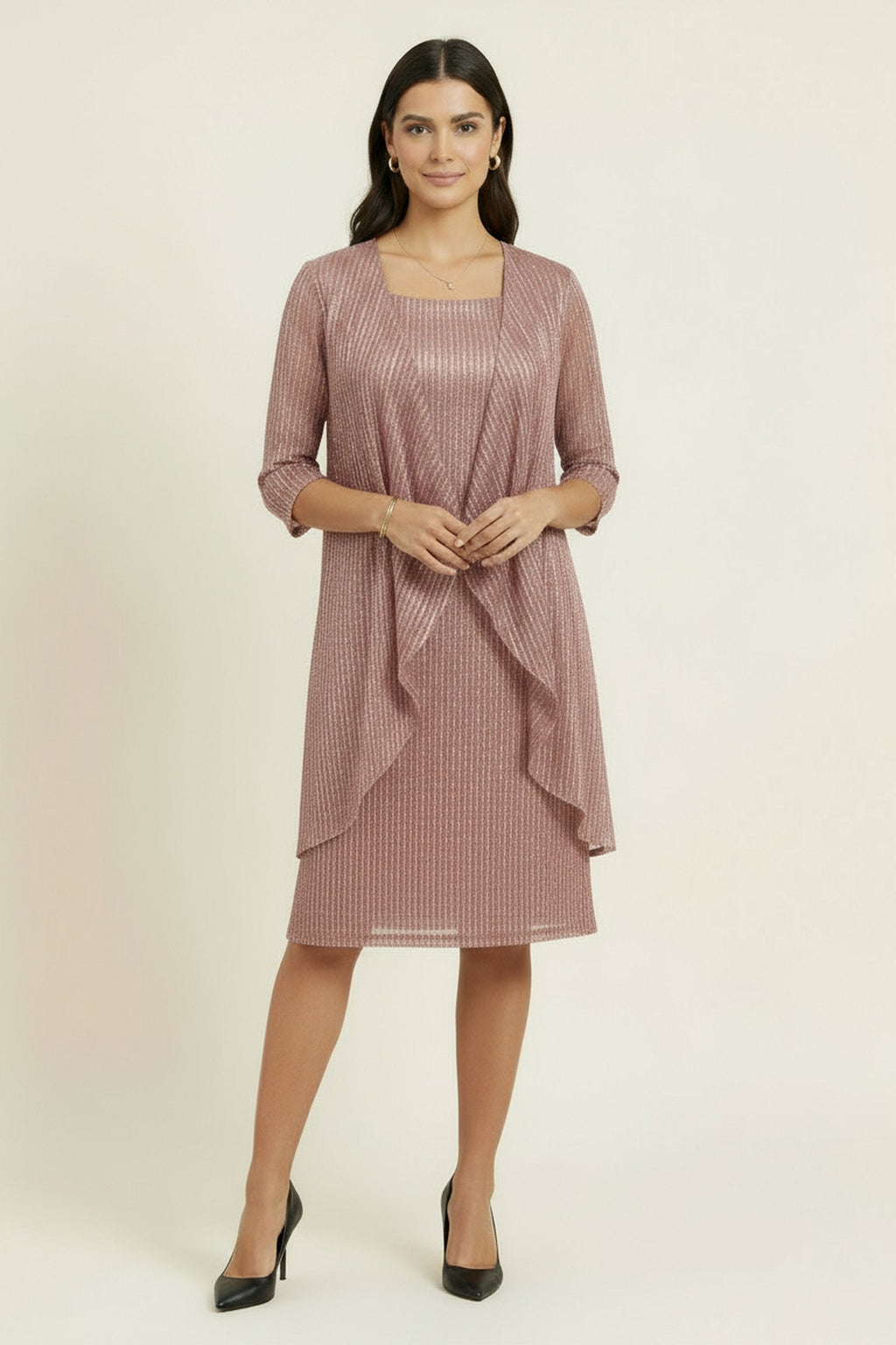 Amoris T9001 Semi-Formal Evening 2-Piece Gown