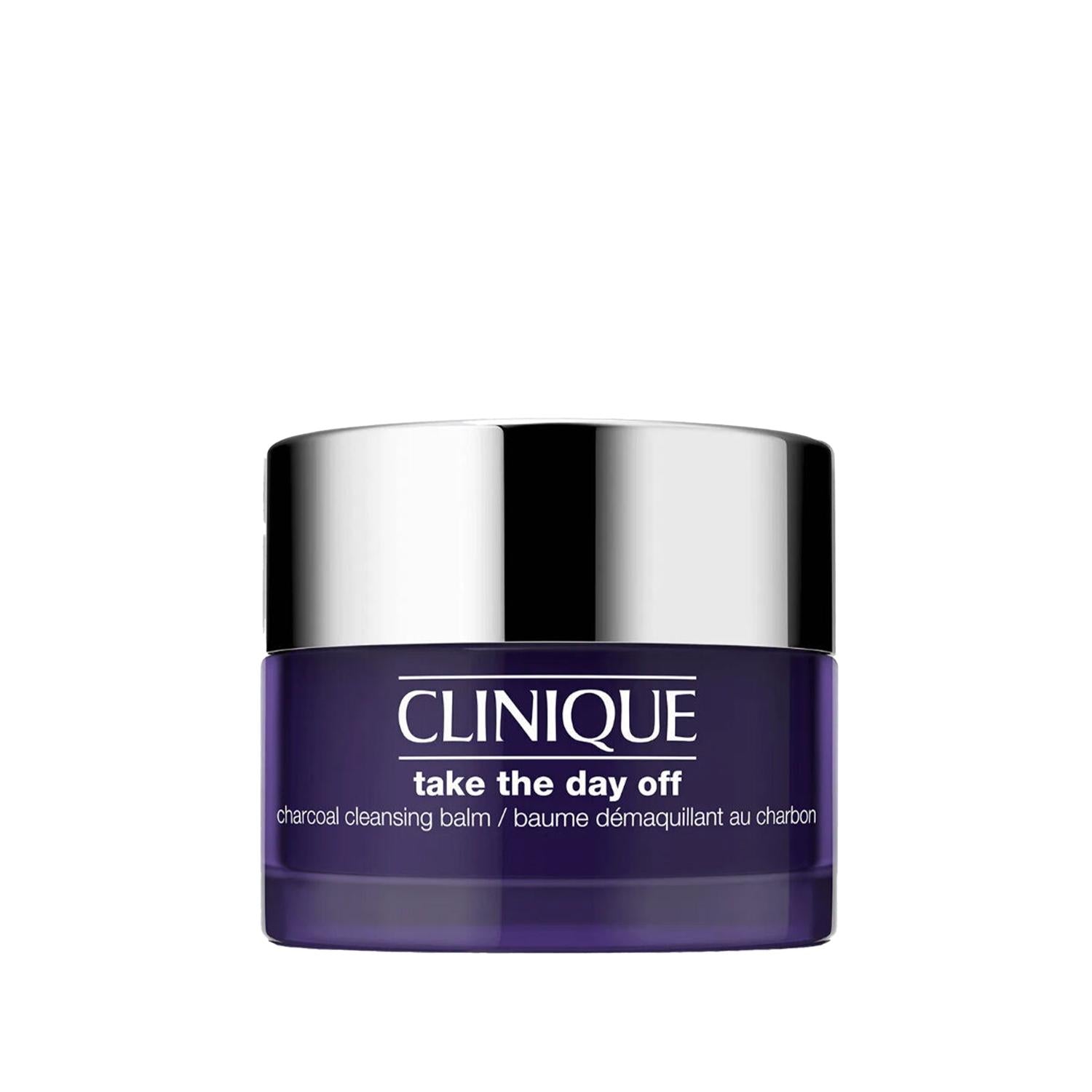 Clinique Take The Day Off Activated Charcoal Makeup Remover Balm - Gentle, Fragrance-Free, 1.01 fl oz