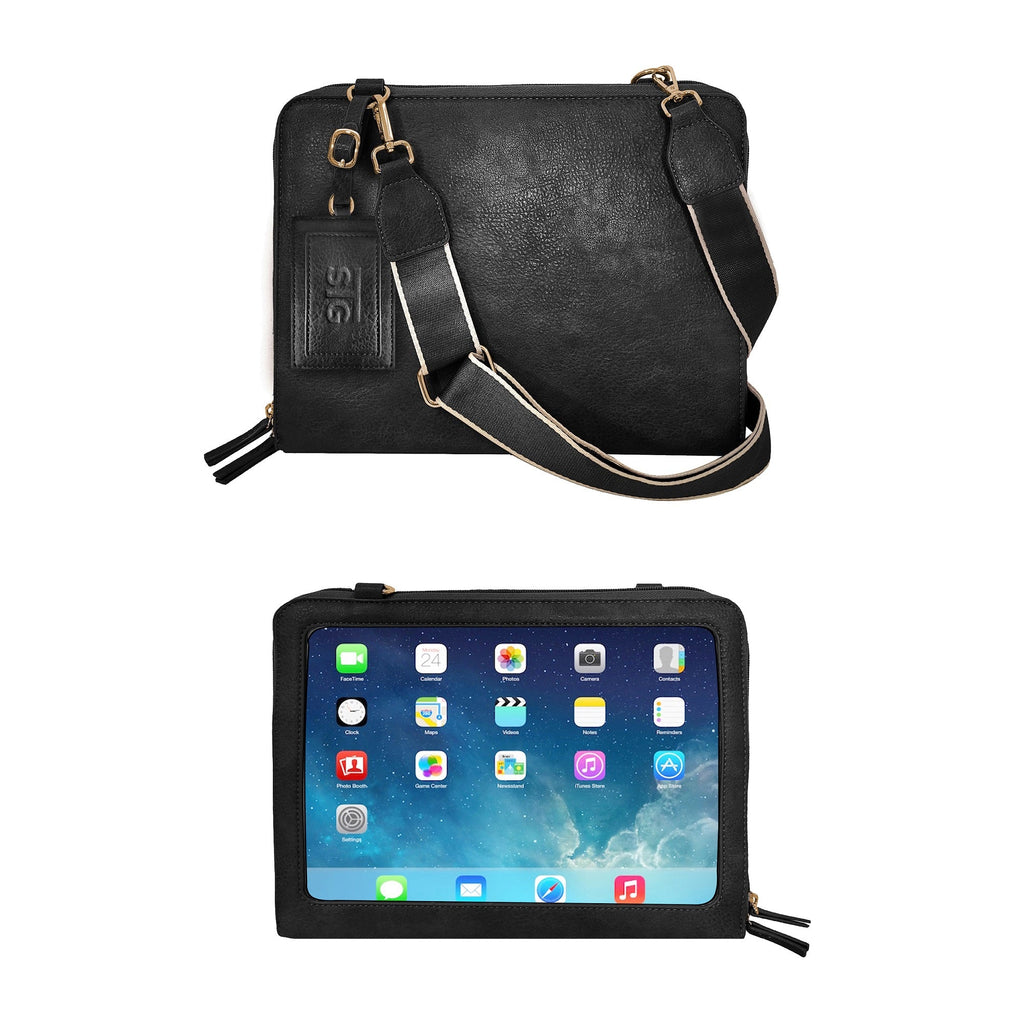 SaveTheGirls Tailored Tablet Case w/Pouch — fabric or material detail
