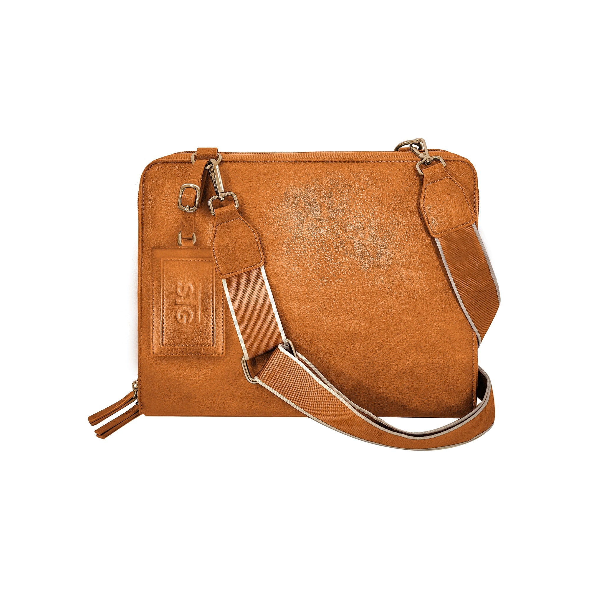 SaveTheGirls Tailored Tablet Case w/Pouch — in-use photo
