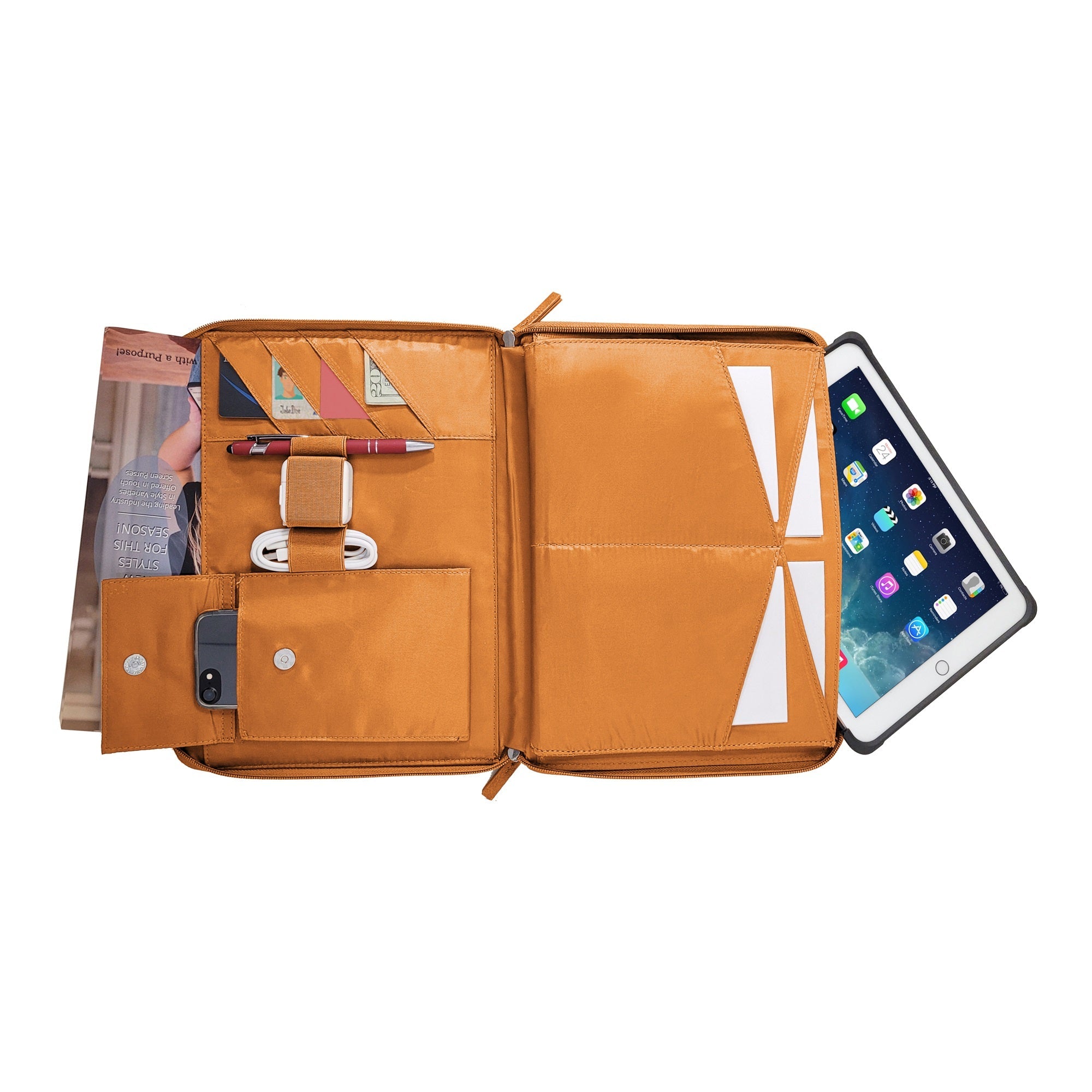 SaveTheGirls Tailored Tablet Case w/Pouch — color detail