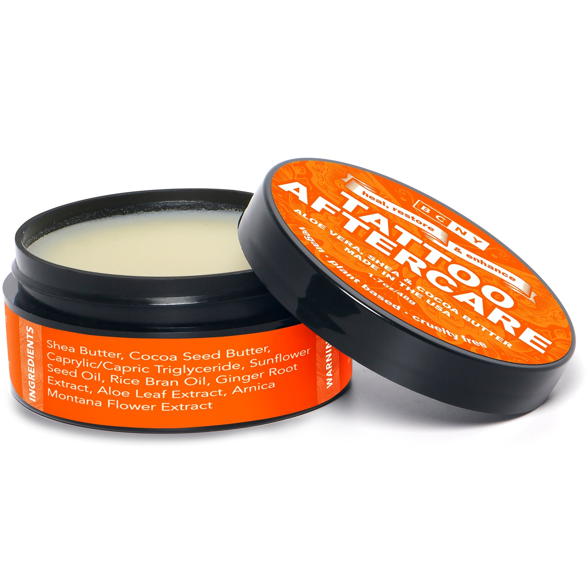 BodyCandy 6-Pack Body Candy Tattoo Aftercare Tattoo Balm — back view