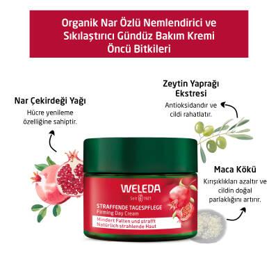 Weleda Organic Day Cream with Pomegranate Extract - Anti-Aging Moisturizer for Firming Skin, Natural Skincare Products