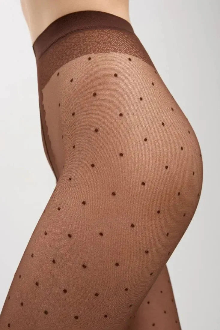TheRanok.com Fantasy Tights Conte Dots - Polka Dots — detail close-up
