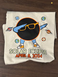 A Blessed Texas Mess Boutique 2024 Total Solar Eclipse Commemorative Shirts, Memories of this rare event,… — main product shot