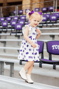Mila & Rose ® TCU White Frog Flutter Twirl Dress — main product shot